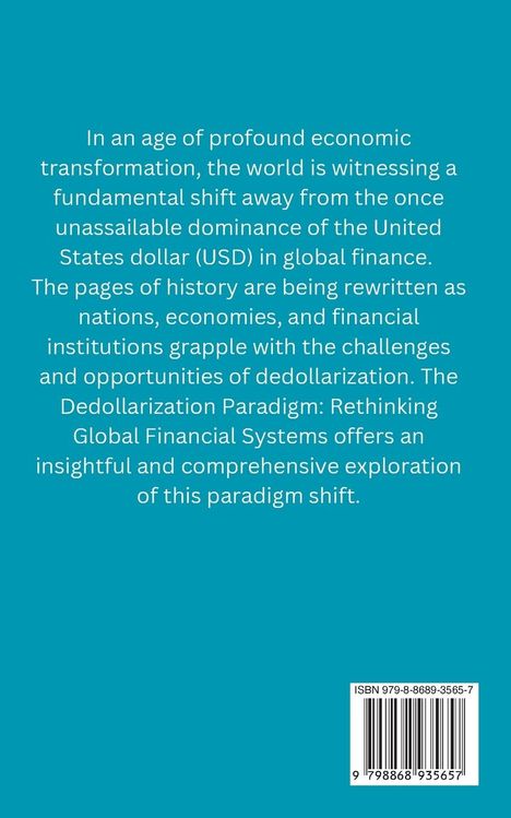 Jarrel E.: The Dedollarization Paradigm, Buch