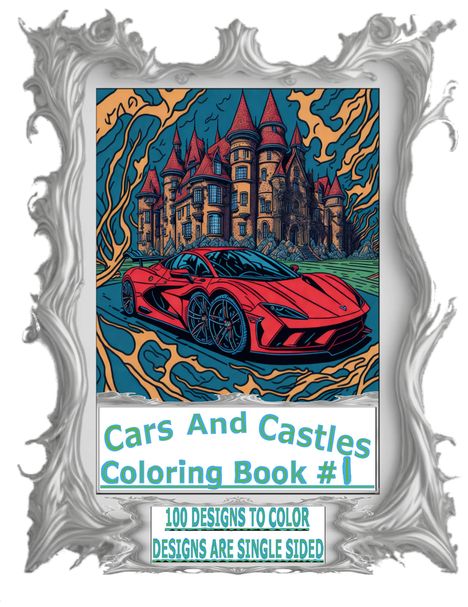 Anderson: Cars And Castles Coloring Book #1, Buch