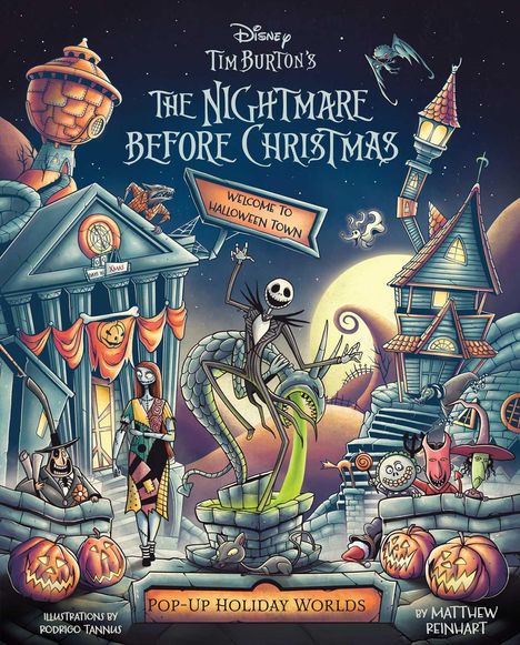 The Nightmare Before Christmas: Pop-Up Holiday Worlds, Buch