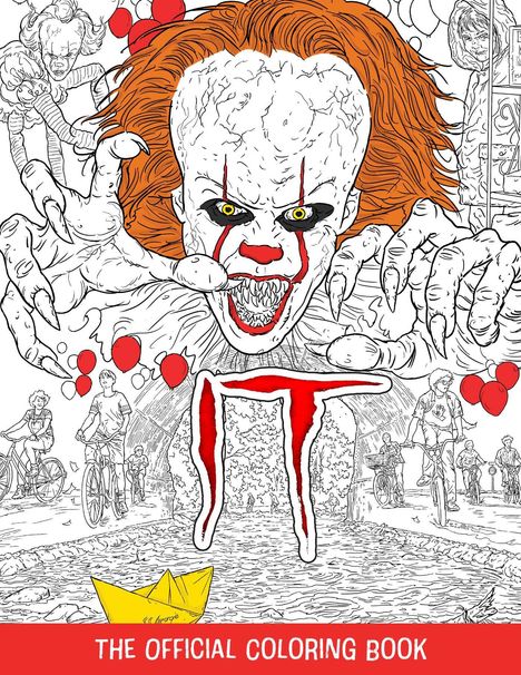 It: The Official Coloring Book, Buch