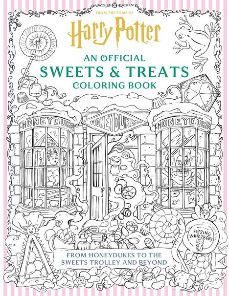 Harry Potter: An Official Sweets and Treats Coloring Book, Buch