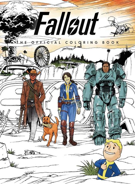 Martin Cahill: Fallout: The Official Coloring Book, Buch