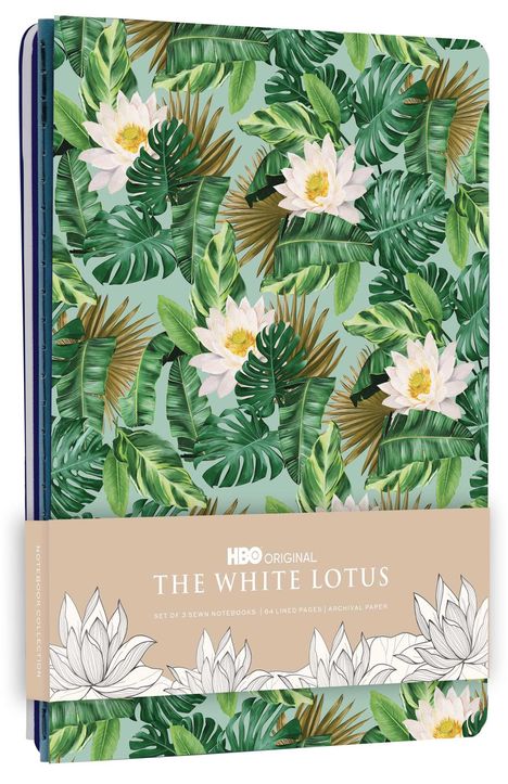 Insight Editions: The White Lotus Sewn Notebook Collection (Set of 3), Buch