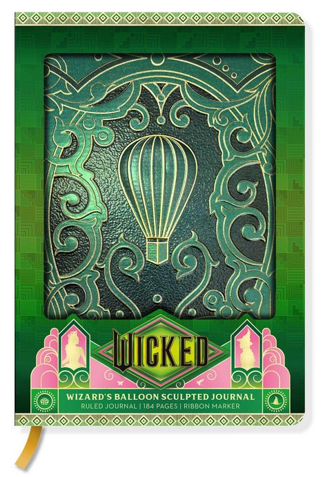 Insight Editions: Wicked: Wizard's Balloon Sculpted Journal, Buch