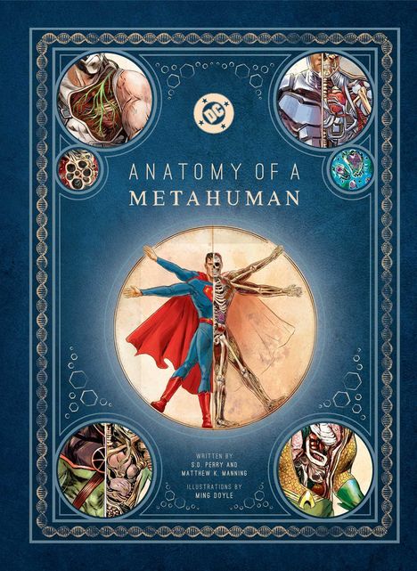 S D Perry: DC Comics: Anatomy of a Metahuman, Buch