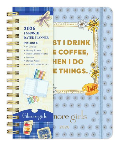 Insight Editions: 2026 Gilmore Girls 13-Month Weekly Planner, Buch