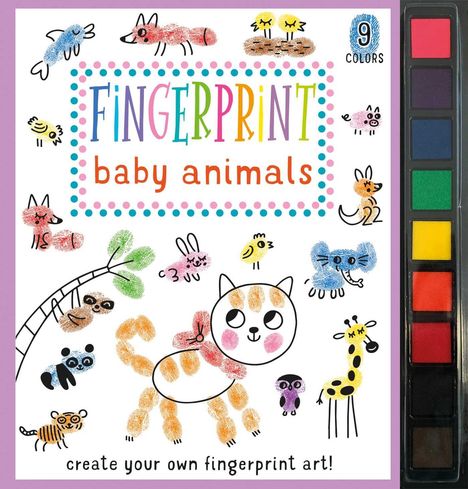 Iseek: Fingerprint Baby Animals, Buch