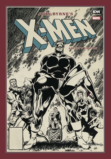 Byrne John: John Byrne's X-Men Artist's Edition, Buch