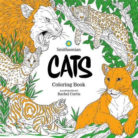 Smithsonian Institute: Cats: A Smithsonian Coloring Book, Buch