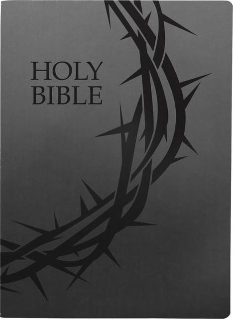 Whitaker House: KJV Holy Bible, Crown of Thorns Design, Large Print, Black Ultrasoft, Buch