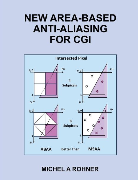 Michel A Rohner: New Area-Based Anti-Aliasing for CGI, Buch