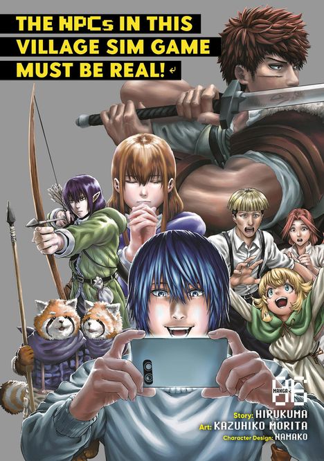 Hirukuma: The Npcs in This Village Sim Game Must Be Real! (Manga) Vol. 6, Buch