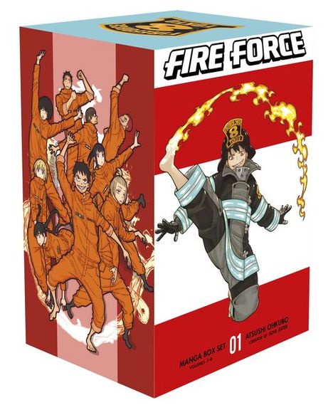Atsushi Ohkubo: Fire Force Manga Box Set 1 (Vol. 1-6), Diverse
