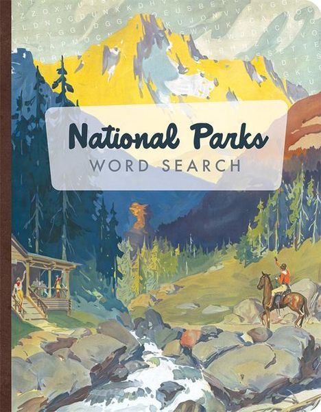 National Parks Word Search, Buch