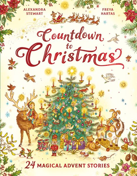 Alexandra Stewart: Countdown to Christmas, Buch