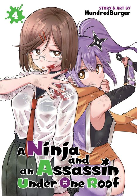 Titel: "A Ninja and an Assassin Under One Roof". Zwei animierte Figuren mit entschlossenen Gesichtsausdrücken.