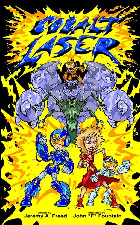 Jeremy Freed: Cobalt Laser, Buch