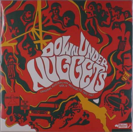 Down Under Nuggets Vol 2, 2 LPs