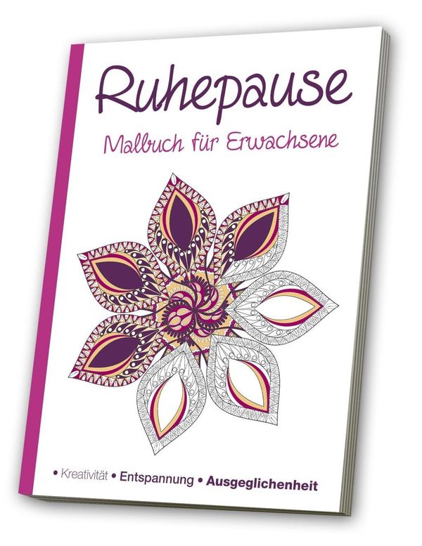 Malbuch für Erwachsene - Meine Ruhepause (Buch)