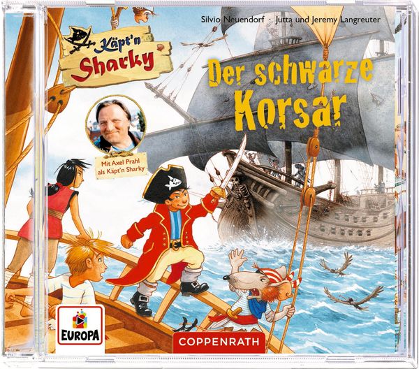Käptn Sharky - Der schwarze Korsar (CD)