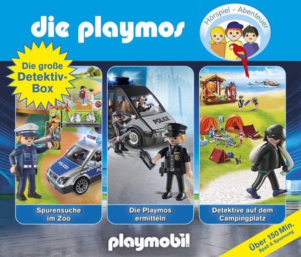 Die Playmos - Die große Detektiv-Box (3 CDs)