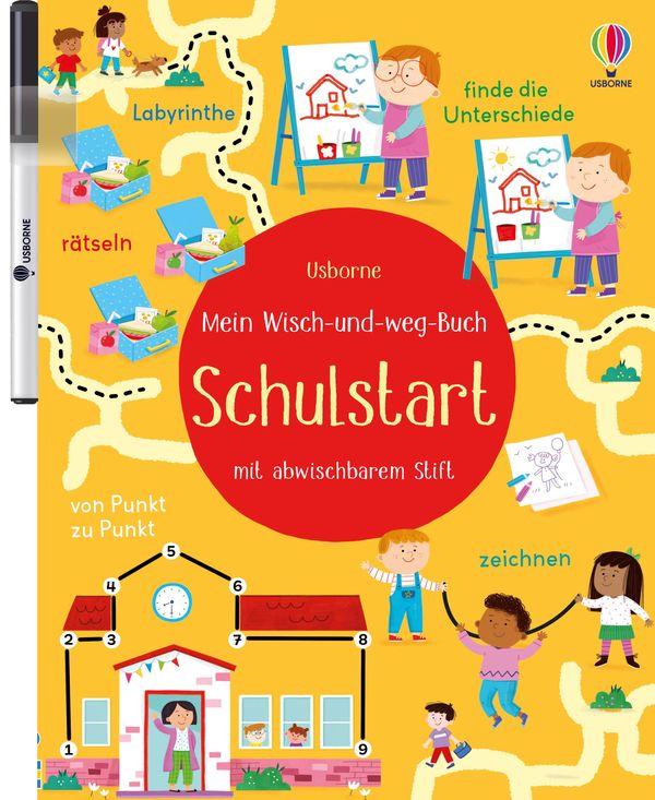 Mein Wisch-und-weg-Buch: Schulstart (Buch)