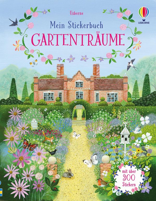 Mein Stickerbuch: Gartenträume - Struan Reid (Buch)