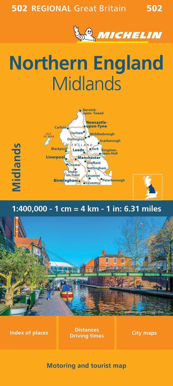 Michelin England Nord, Midlands - Michelin (Buch)