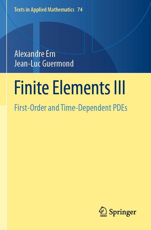 Finite Elements III - Jean-Luc Guermond (Buch)
