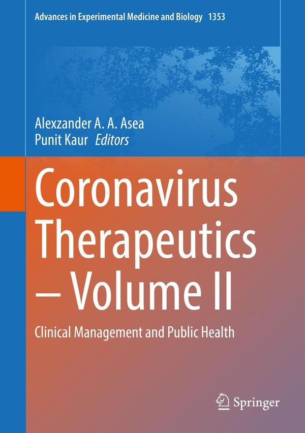 Coronavirus Therapeutics Volume II (Buch)