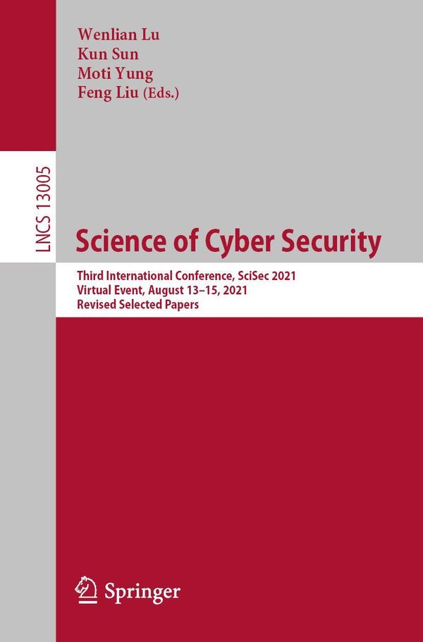 Science of Cyber Security (Buch)