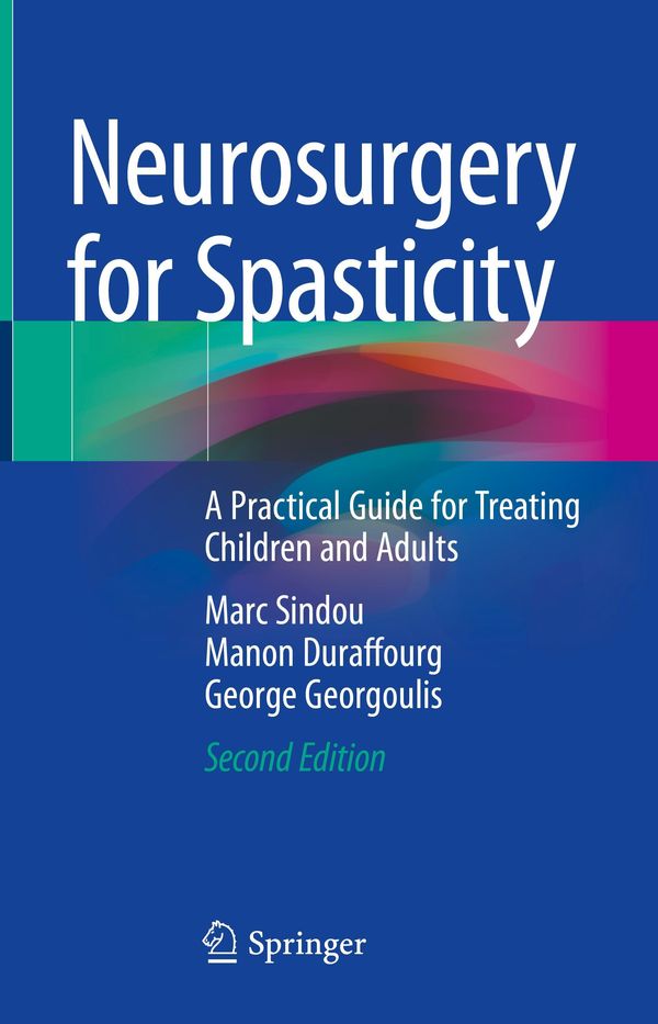 Neurosurgery for Spasticity - Marc Sindou (Buch)