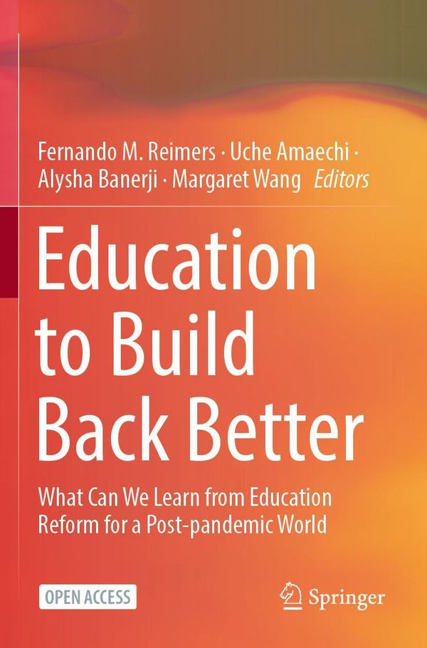 Education to Build Back Better (Buch)