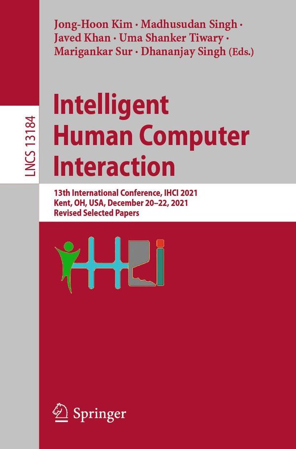 Intelligent Human Computer Interaction (Buch)