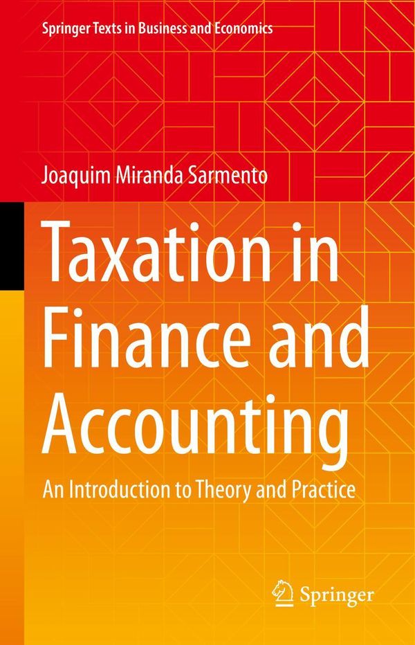 Taxation in Finance and Accounting - Joaquim Miranda Sarmento (Buch)