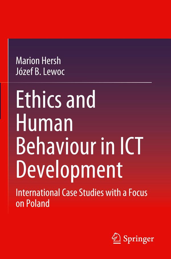 Ethics and Human Behaviour in ICT Development - Marion Hersh (Buch)