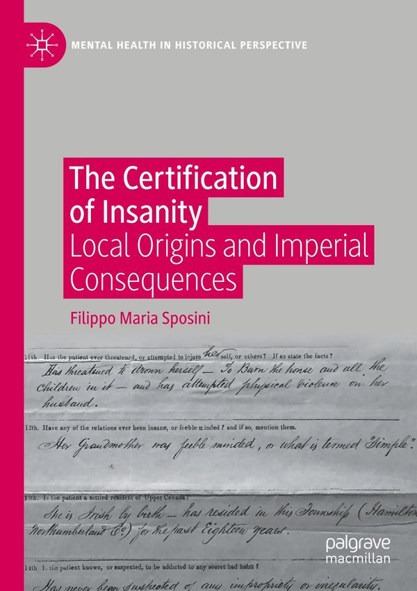 The Certification of Insanity - Filippo Maria Sposini (Buch)