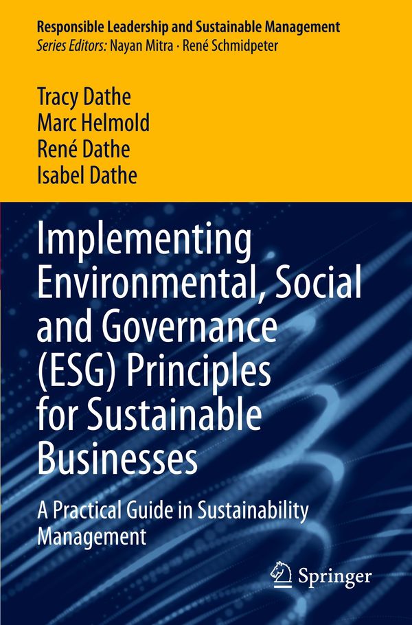 Implementing Environmental, Social and Governance (ESG) Principles ...