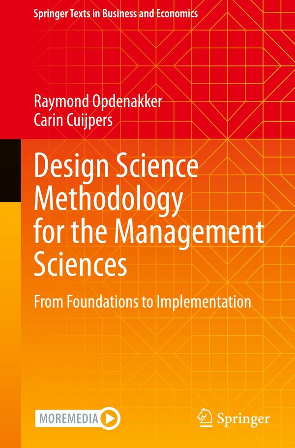 Design Science Methodology for the Management Sciences (Buch)