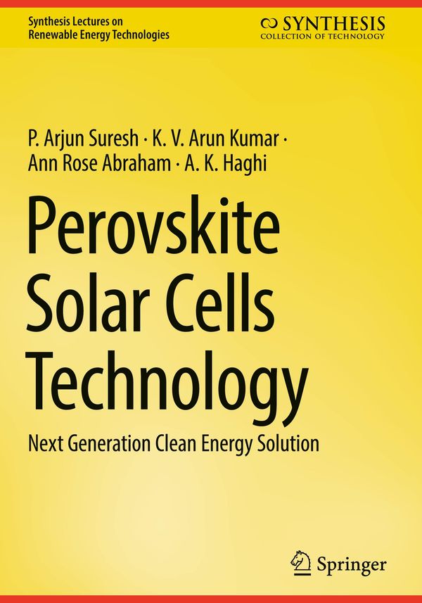 Perovskite Solar Cells Technology - P. Arjun Suresh (Buch)
