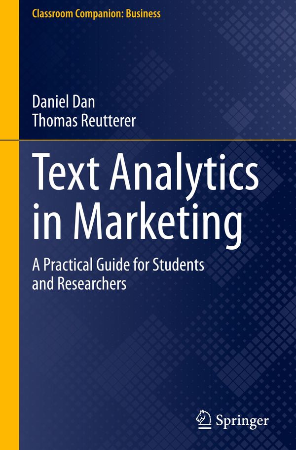 Text Analytics in Marketing - Daniel Dan (Buch)