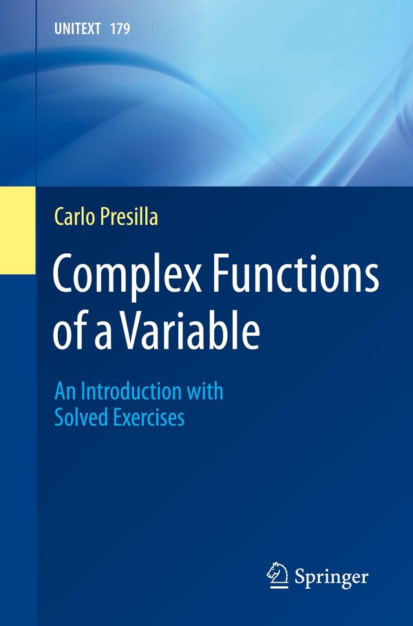 Complex Functions of a Variable - Carlo Presilla (Buch)