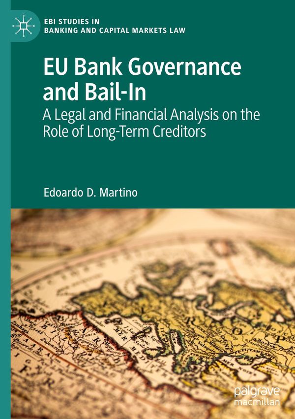 EU Bank Governance and Bail-In - Edoardo D. Martino (Buch)