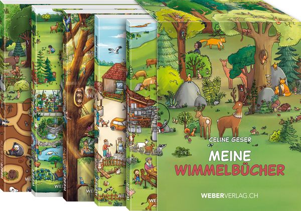 Meine Wimmelbücher - Celine Geser (Buch)