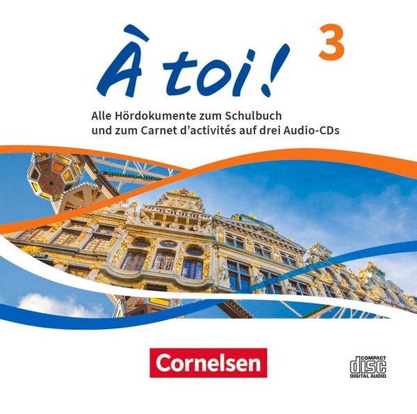 À toi ! Band 3: Audio-CDs - Audiomaterial zum Schulbuch und C... (CD)