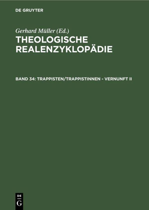 Trappisten/Trappistinnen - Vernunft II (Buch)