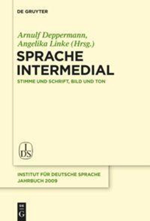 Sprache intermedial (Buch)