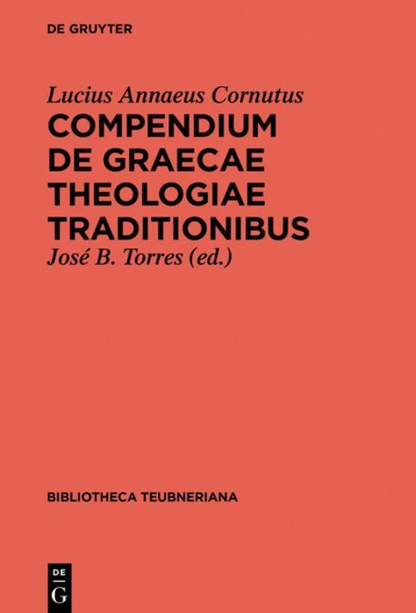 Compendium de Graecae Theologiae traditionibus (Buch)