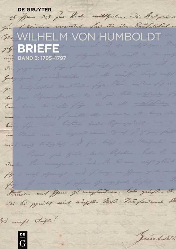 Briefe Juli 1795 bis Juni 1797 (Buch)