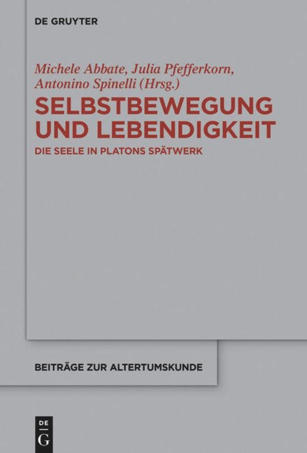 Selbstbewegung und Lebendigkeit (Buch)